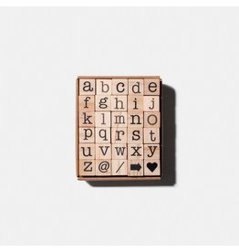 Tools to liveby Stempel set alfabet mini kleine letters