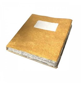 Boekje Codex Lingot 15x21cm goud