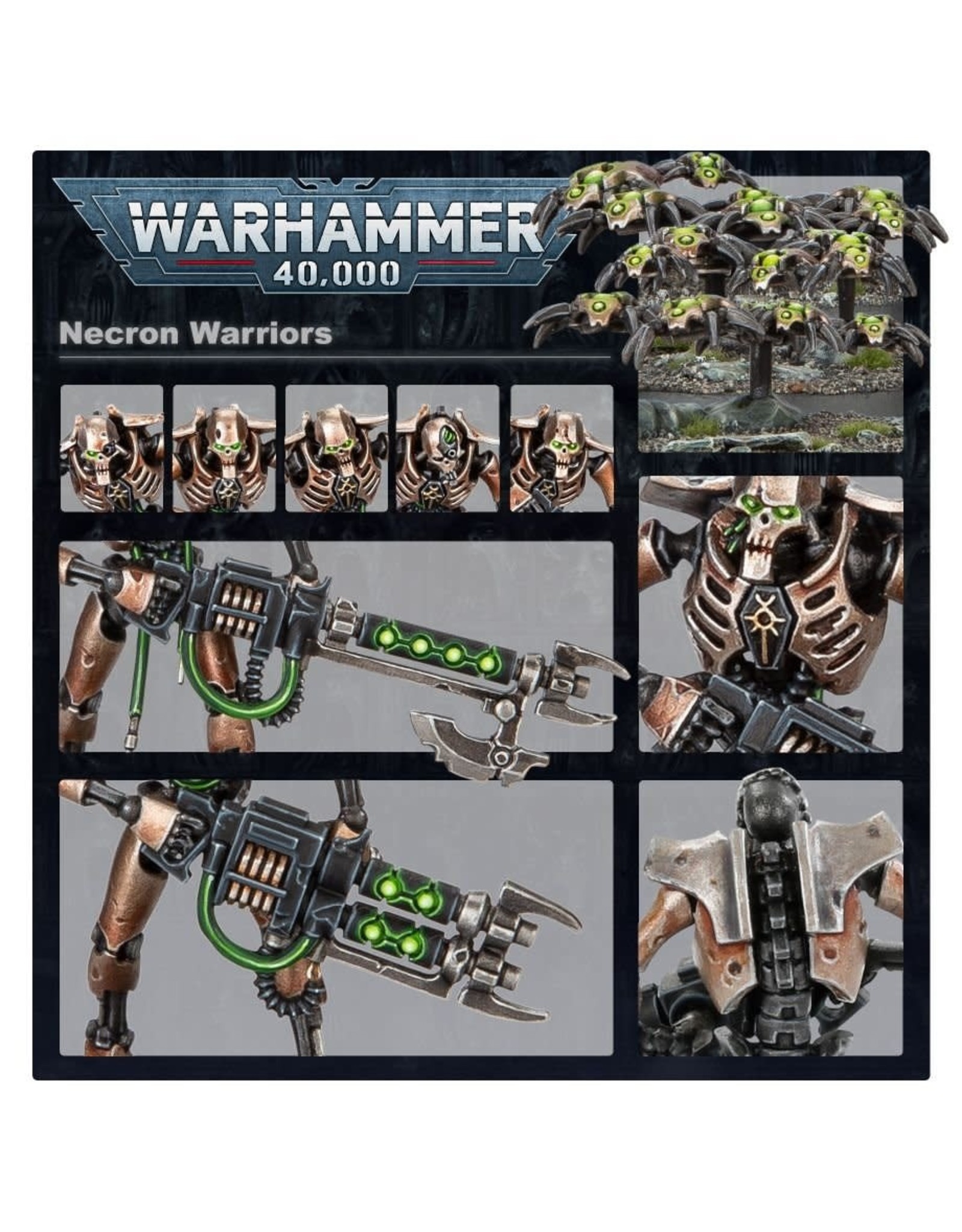 Games workshop Necrons warriors