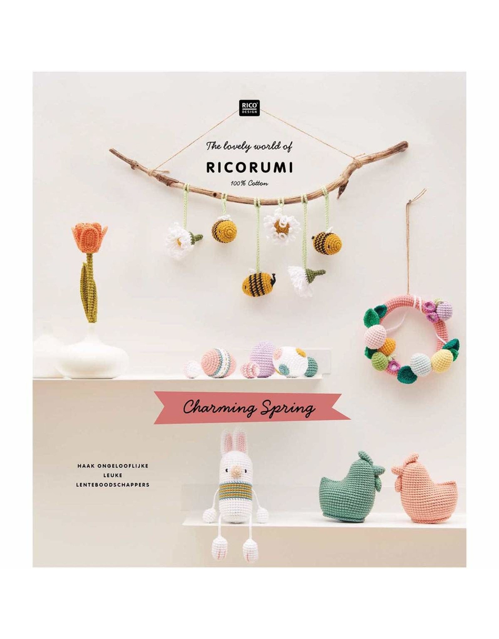 Rico Design Boek - ricorumi charming spring