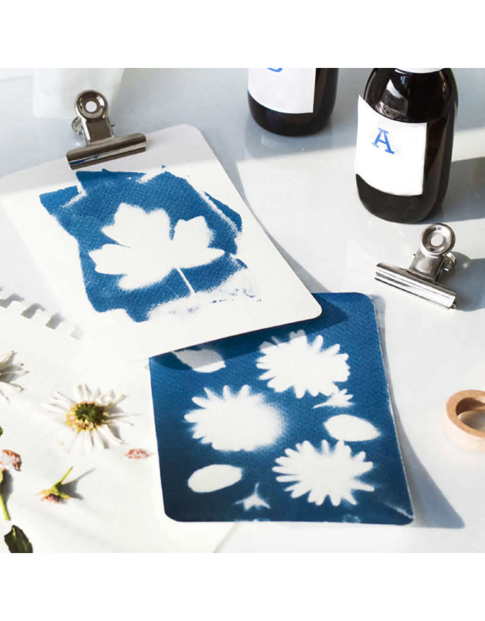 La petite épicerie Diy huis deco: mijn cyanotype workshop