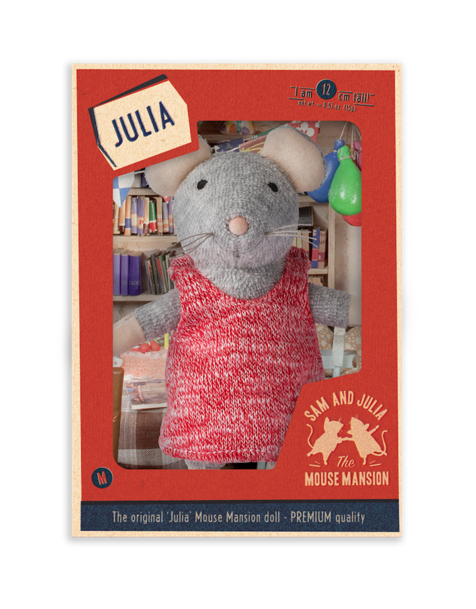 Het Muizenhuis Knuffel muis Julia