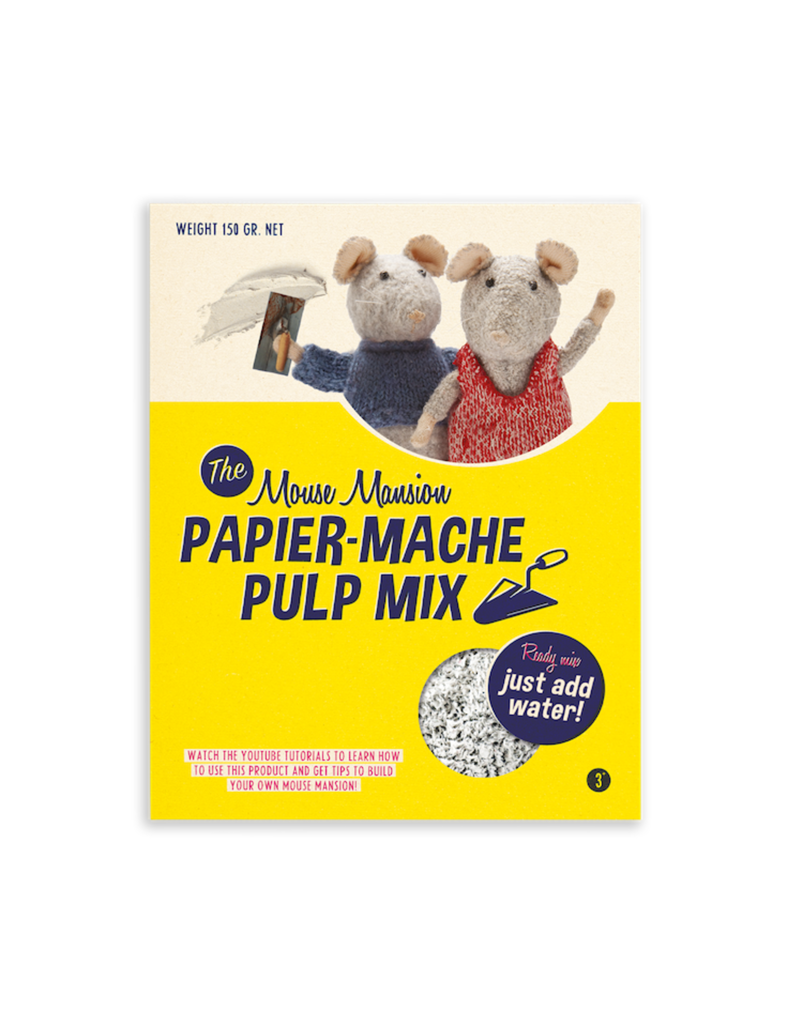 Het Muizenhuis Papier mache pulp mix