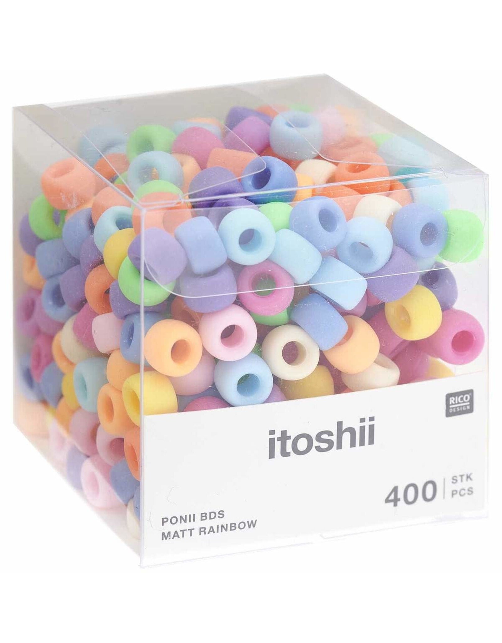 Rico Design Ponii beads 400st 9x6mm