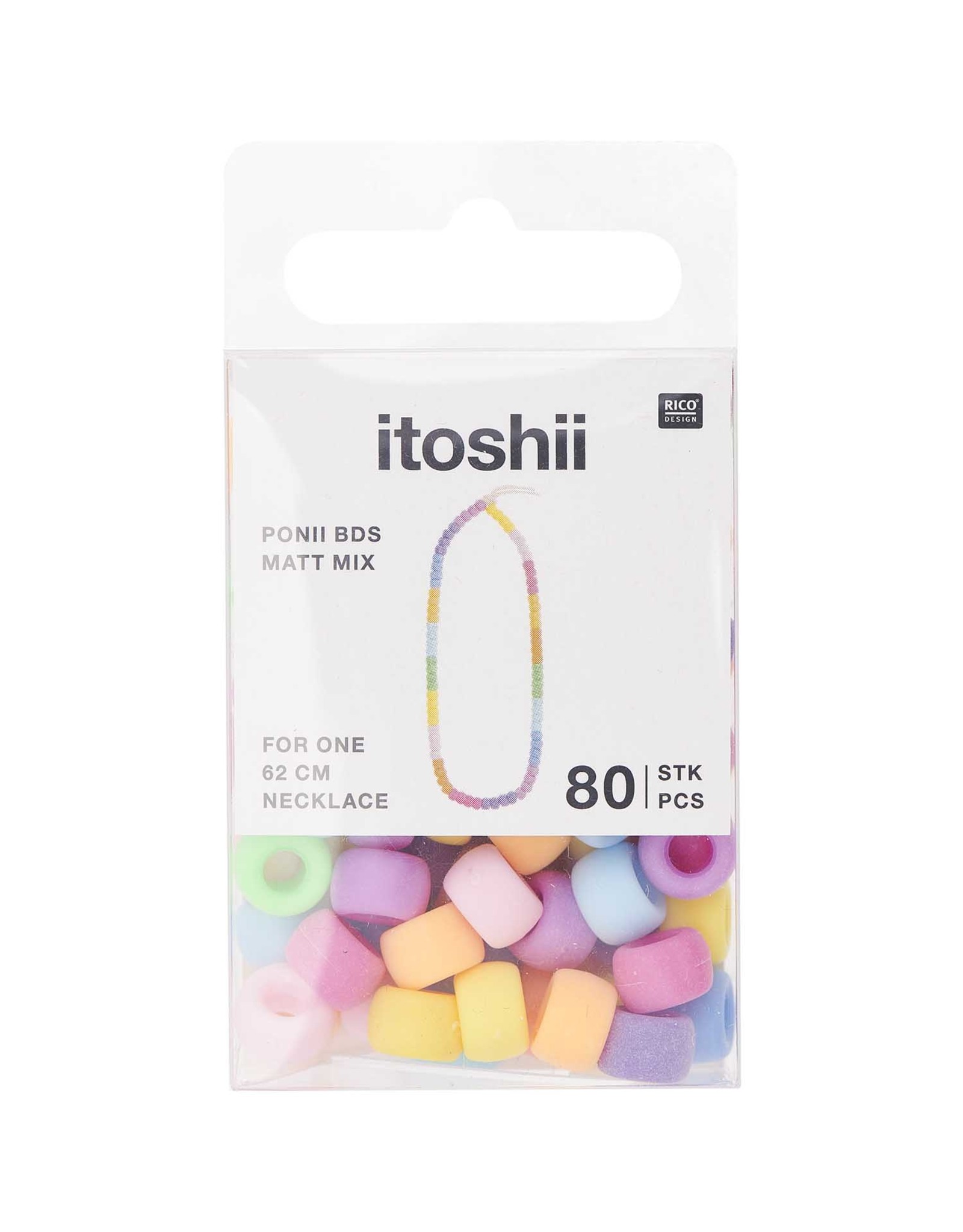 Rico Design Itoshii Ponii beads 80st