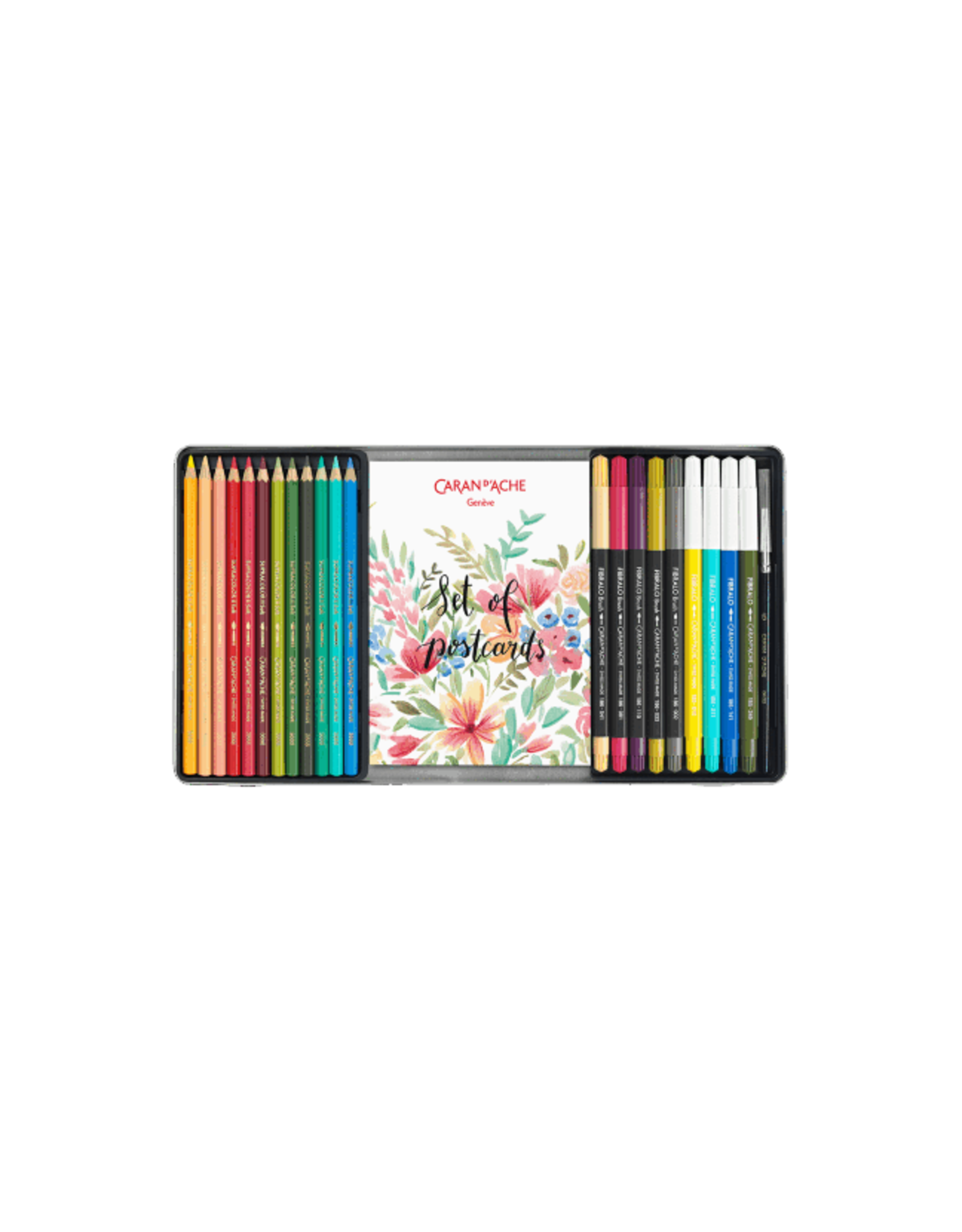 Caran d’Ache Mix media botanical set