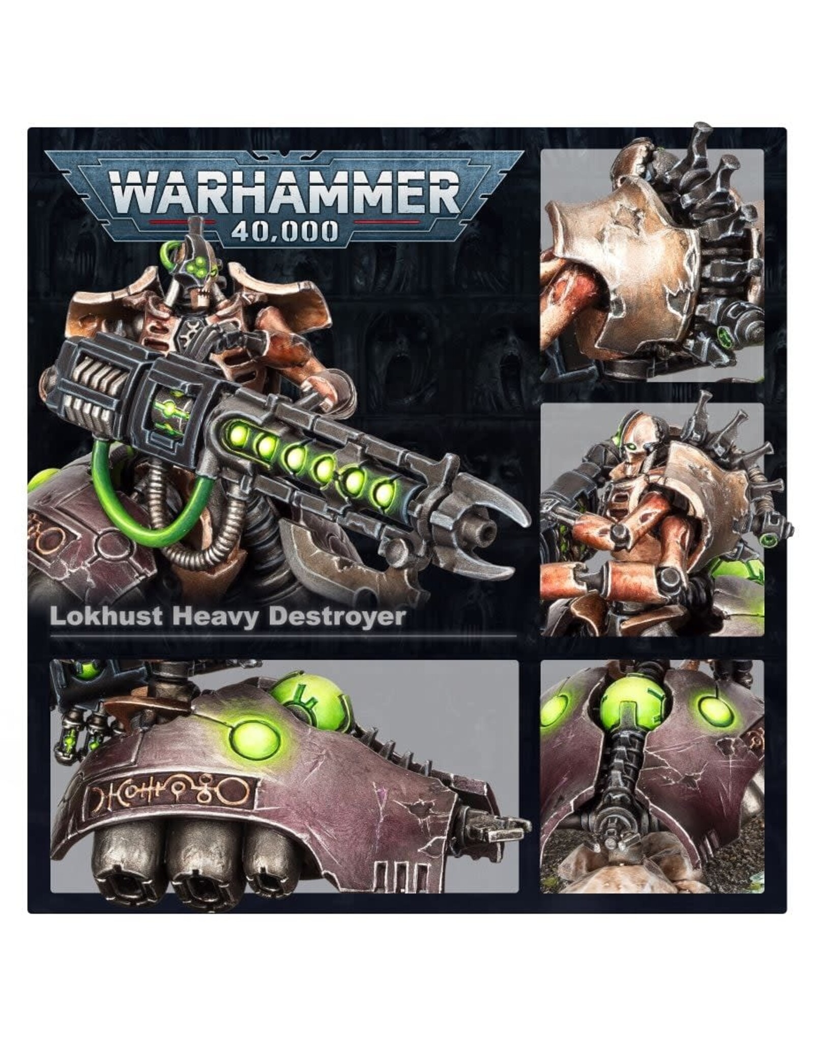 Games workshop Necrons Lokhust Heavy Destroyer