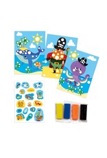 Avenue Mandarine Crea box - boetseerklei en stickers, piraten