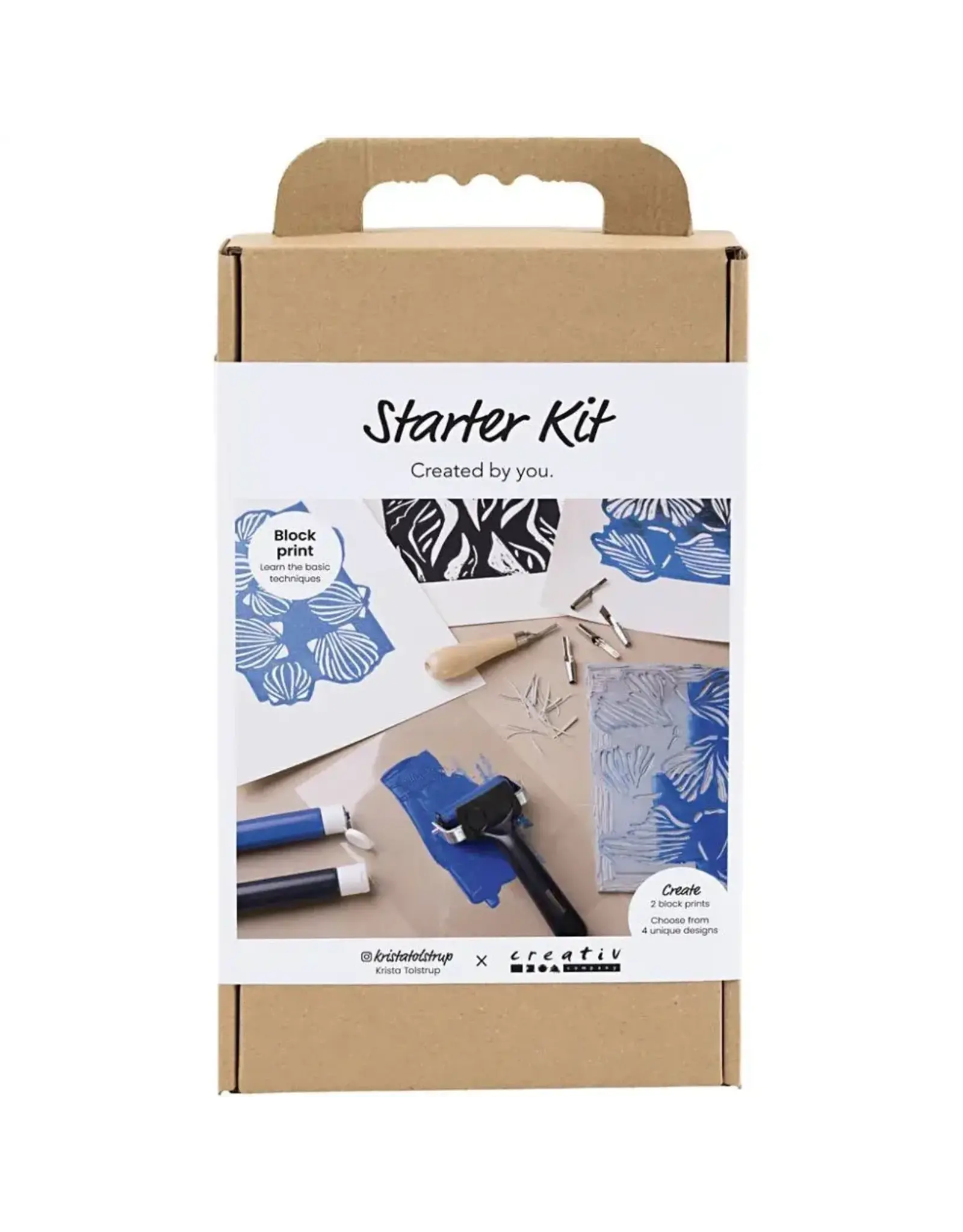 Creativ Company Starter kit block print