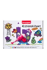 Bruynzeel Stickerverf set 4x50ml