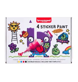 Bruynzeel Stickerverf set 4x50ml