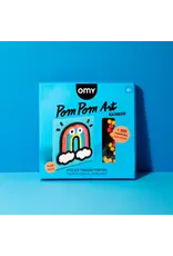 OMY Pom pom art - rainbow