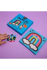 OMY Pom pom art - rainbow