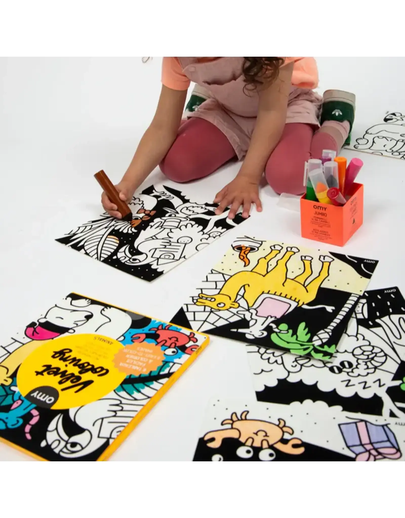 OMY Velvet kleuren - dieren