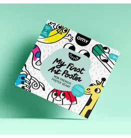OMY Grote kleurposter - my first art poster