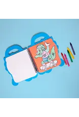 OMY Super coloring & stickers boek - dino