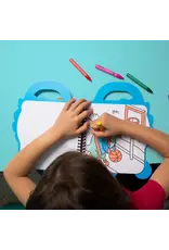 OMY Super coloring & stickers boek - dino