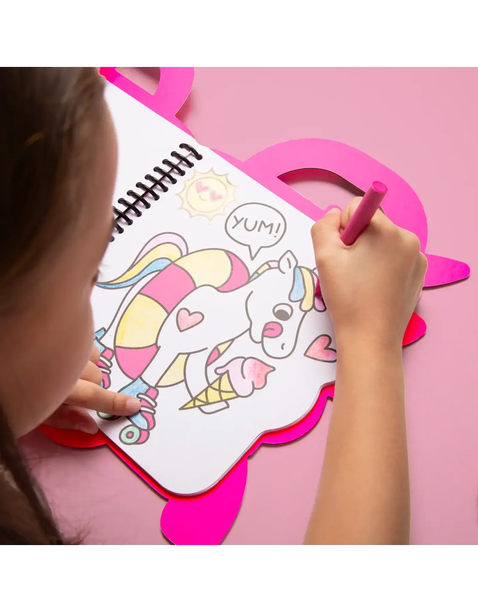 OMY Super coloring & stickers boek - lily