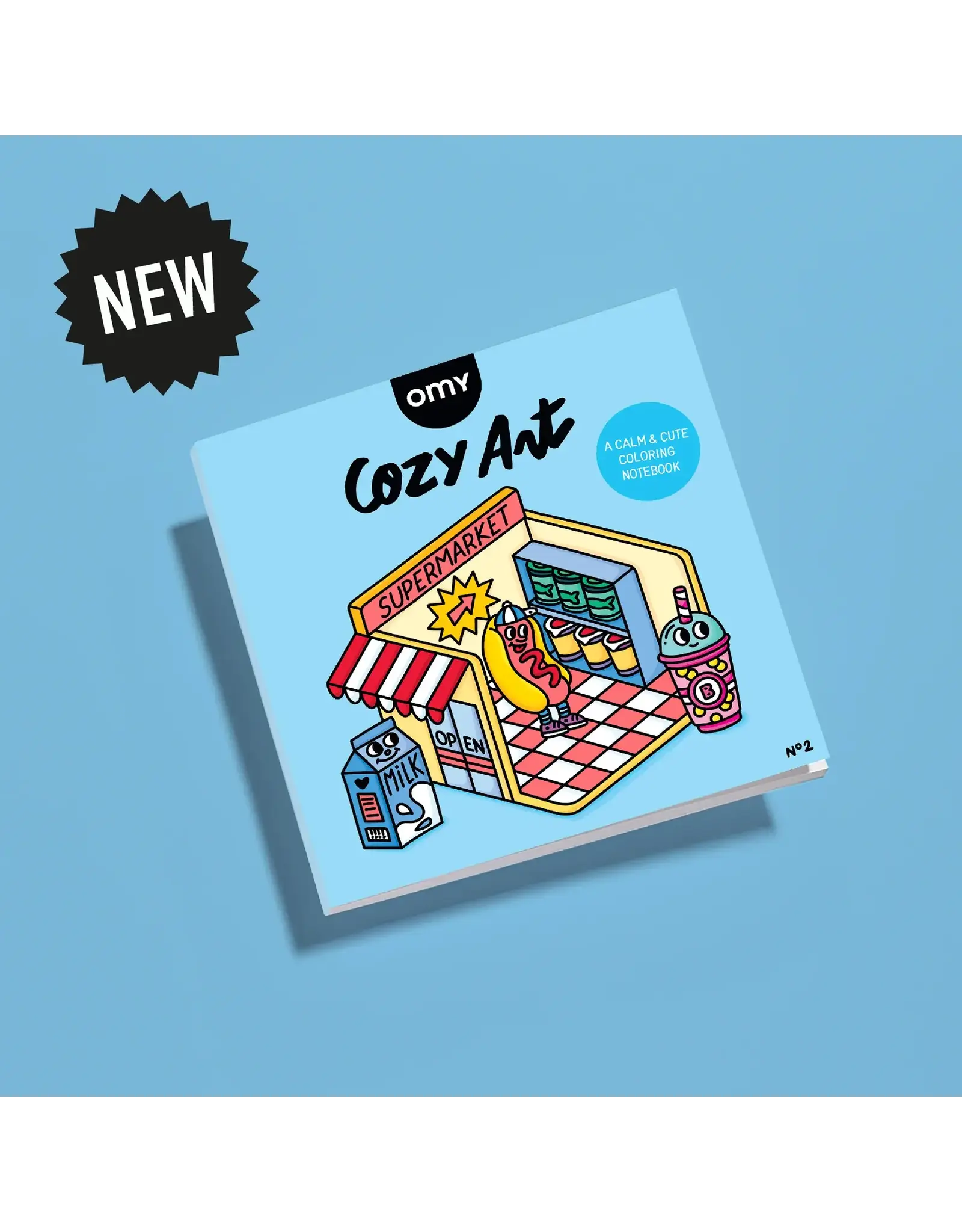 OMY Cozy art - super market