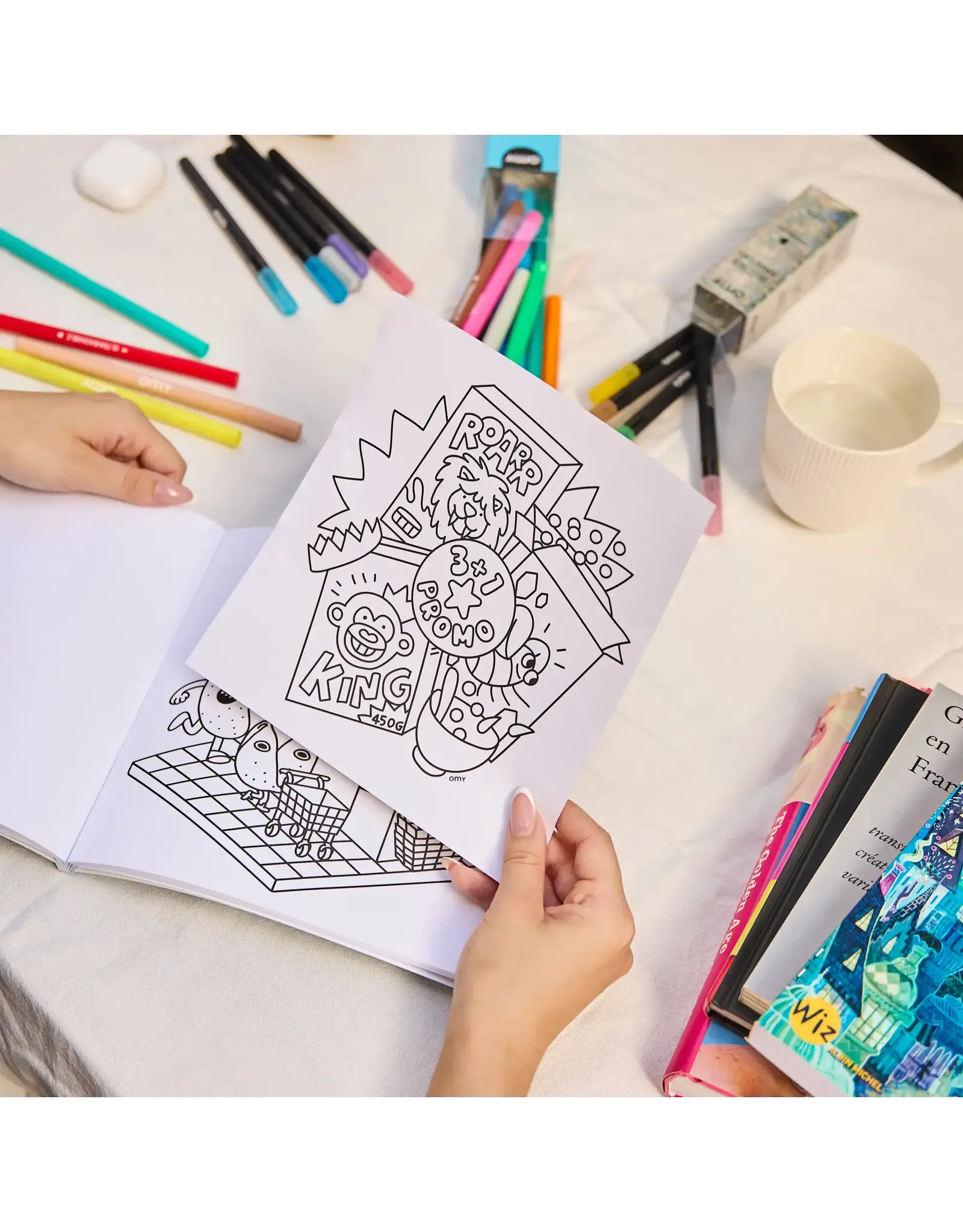 OMY Cozy art - super market