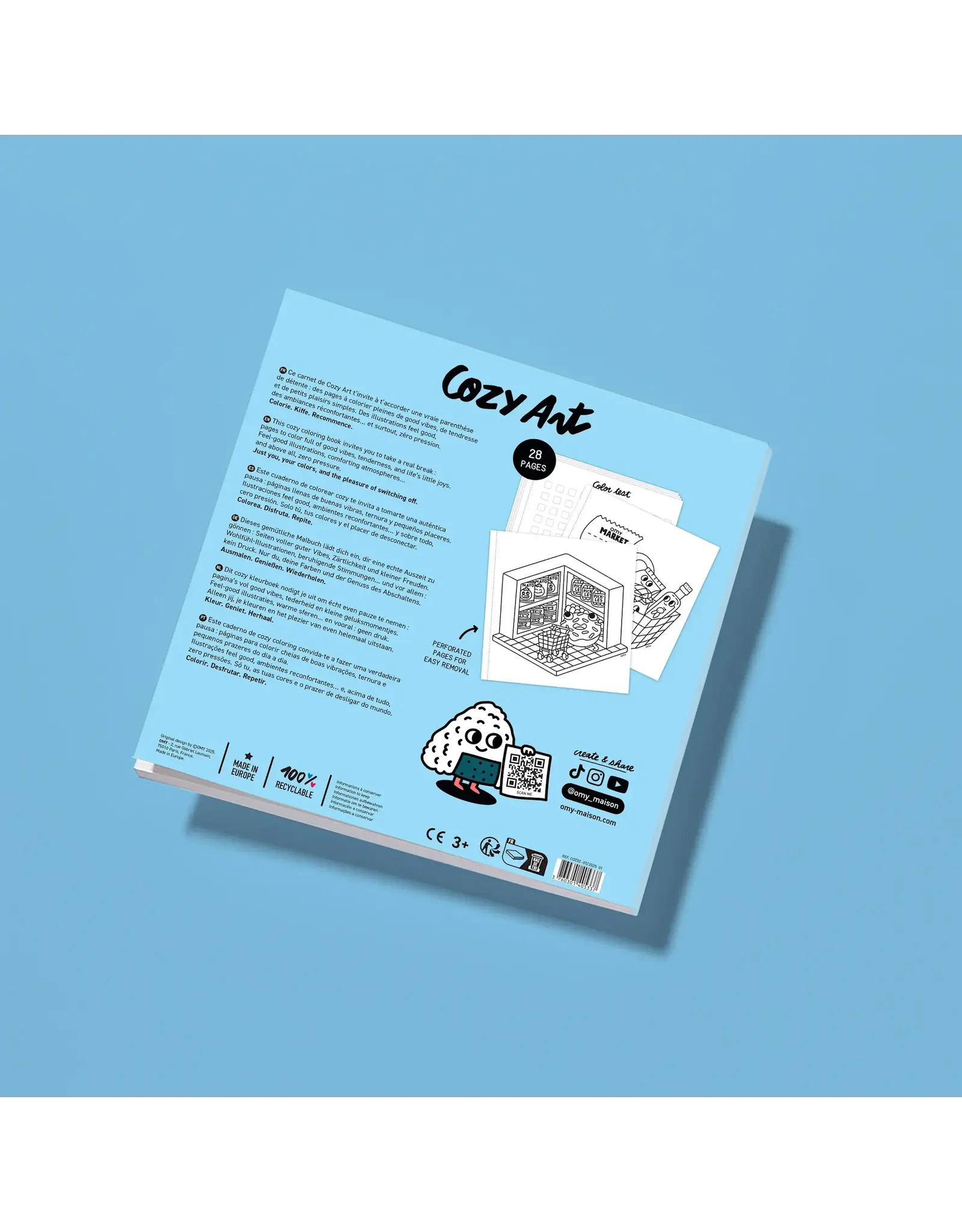 OMY Cozy art - super market