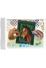 Pixel hobby Pixel mosaic set paard
