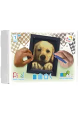 Pixel hobby Pixel mosaic set -  goldenretriever