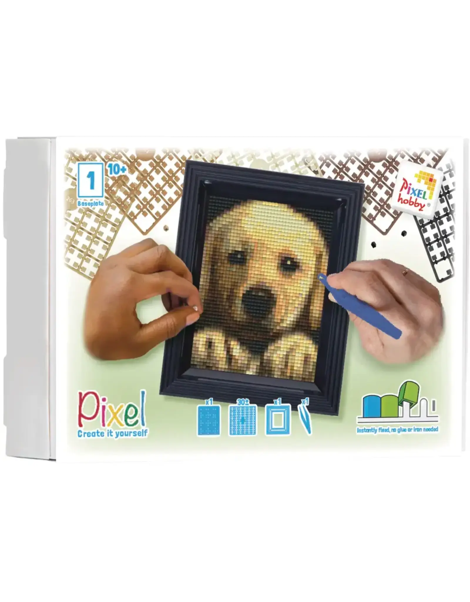 Pixel hobby Pixel mosaic set -  goldenretriever