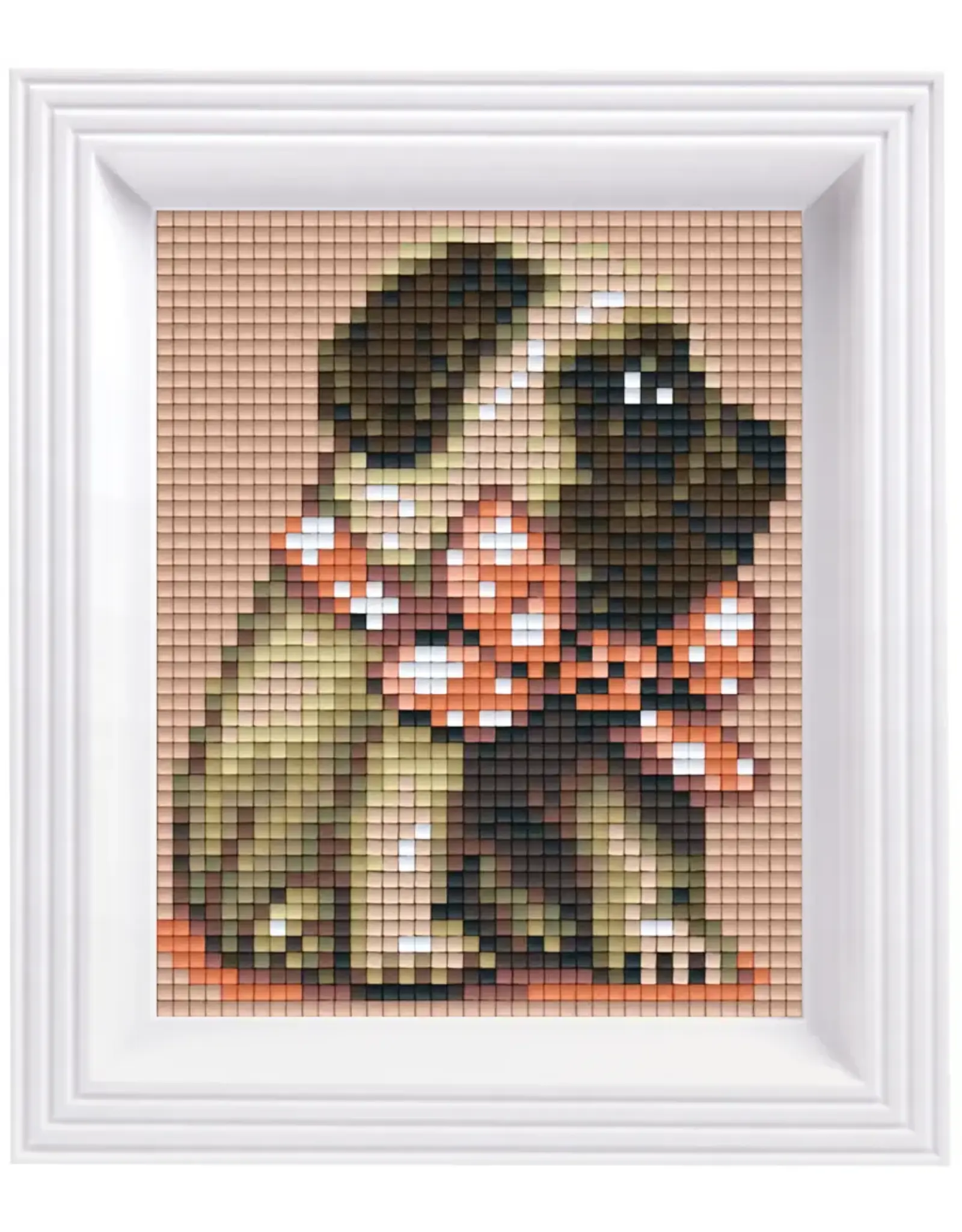 Pixel hobby Pixel mosaic set - mopshond perzikkleur