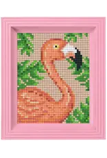 Pixel hobby Pixel mosaic set - Flamingo in jungle