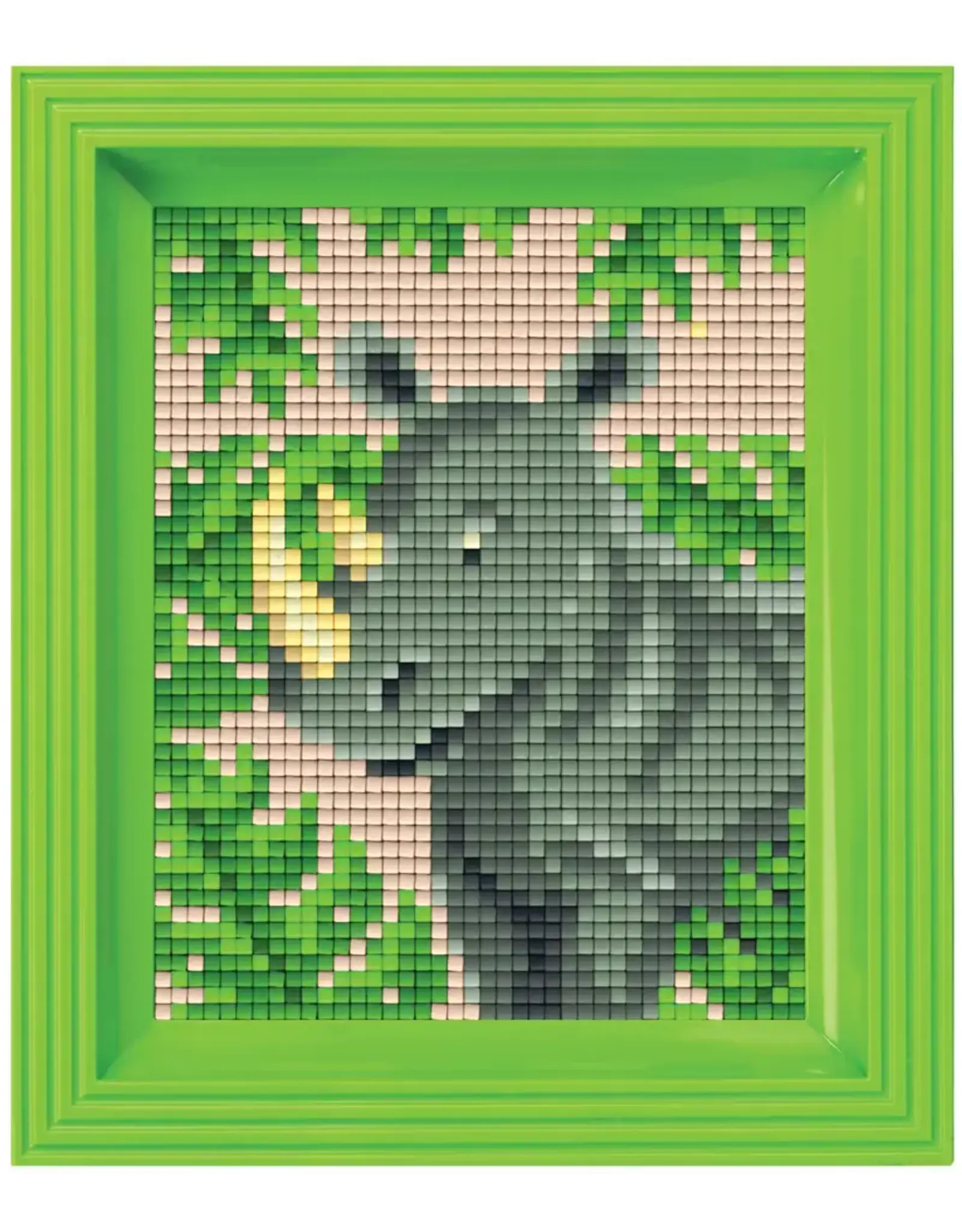 Pixel hobby Pixel mosaic set Neushoorn in jungle