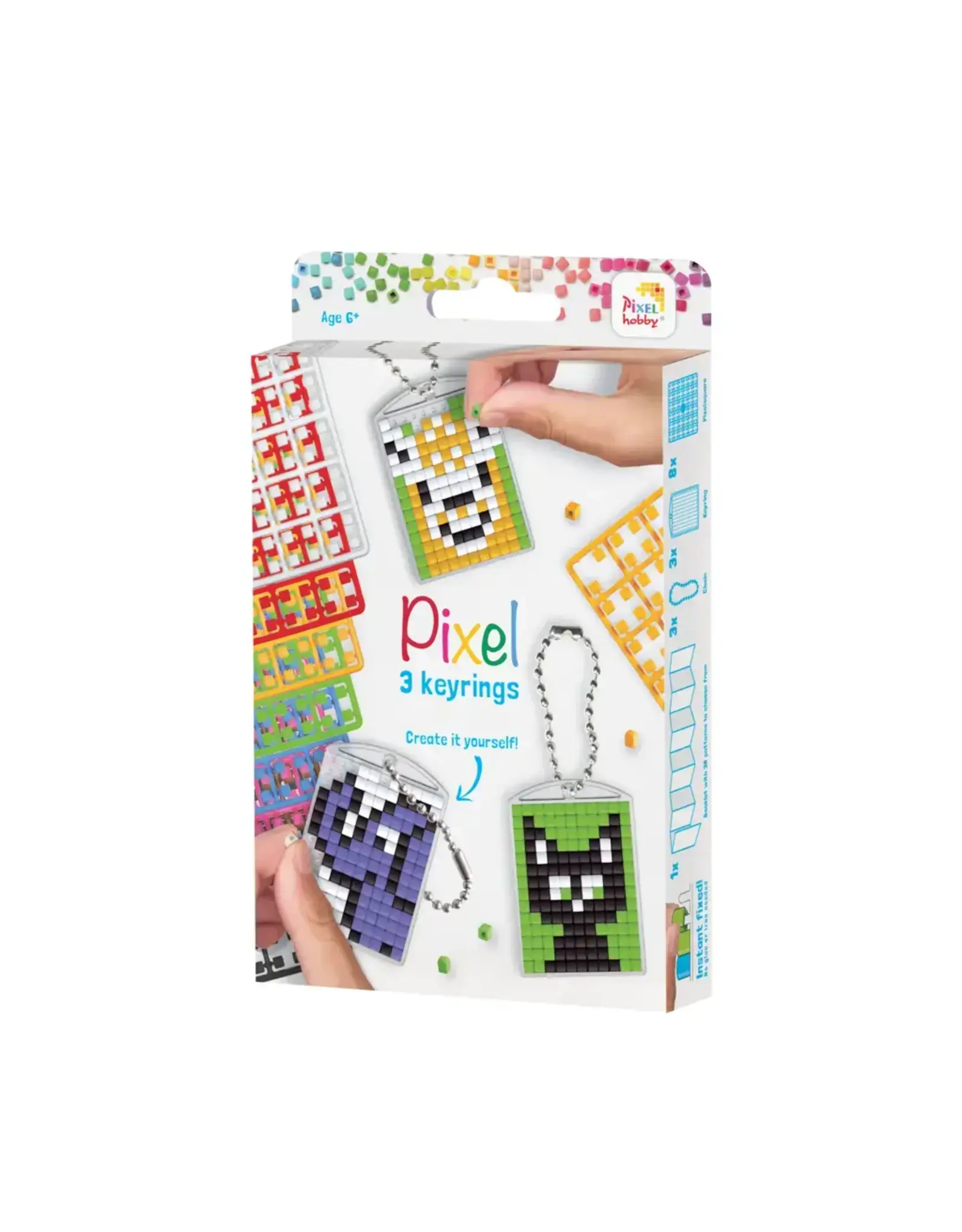 Pixel hobby Pixel medaillon set dieren
