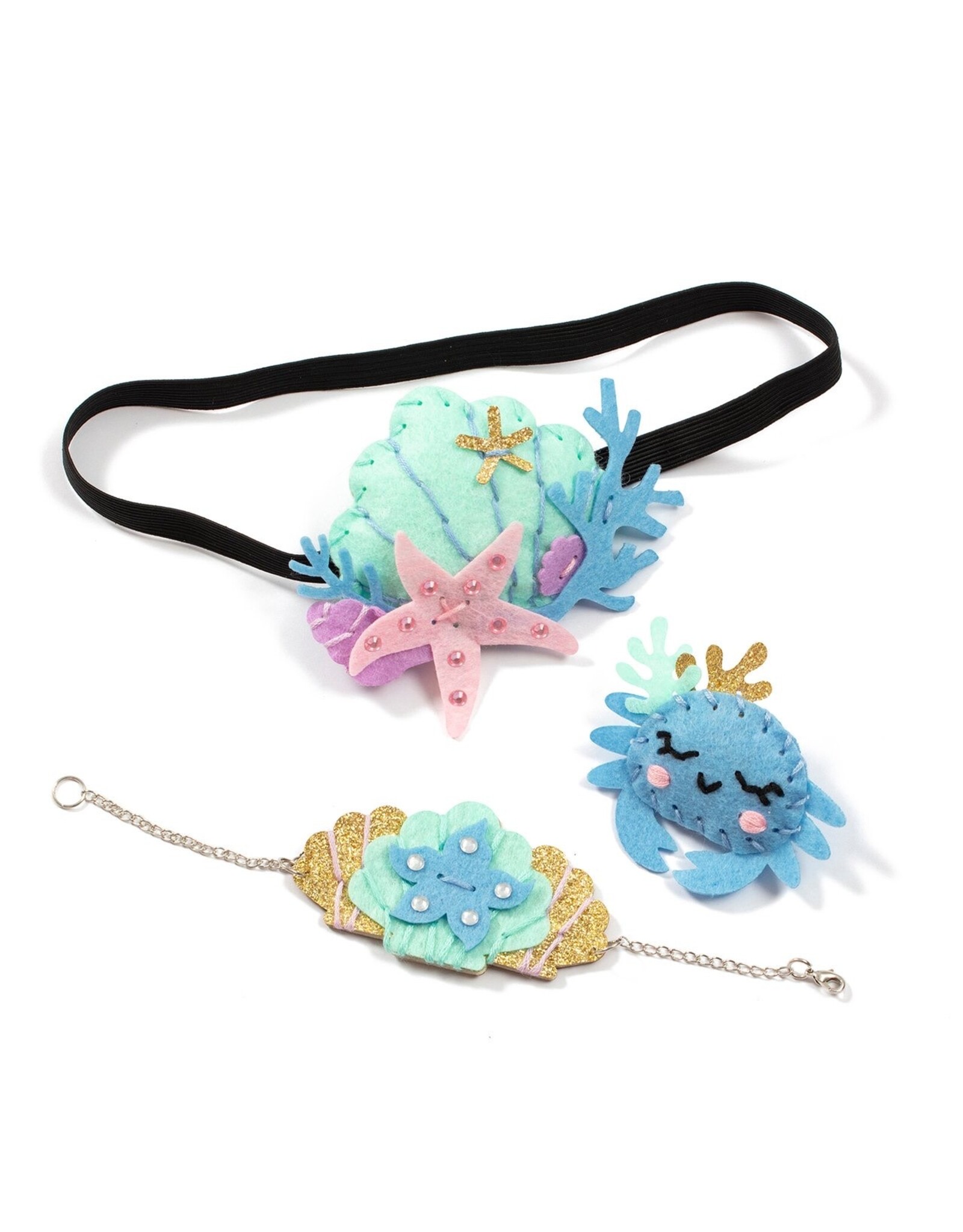 Avenue Mandarine Creatieve doos vilten juwelen, zee