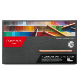 Caran d’Ache Luminance box 76 kleuren + 2 blenders