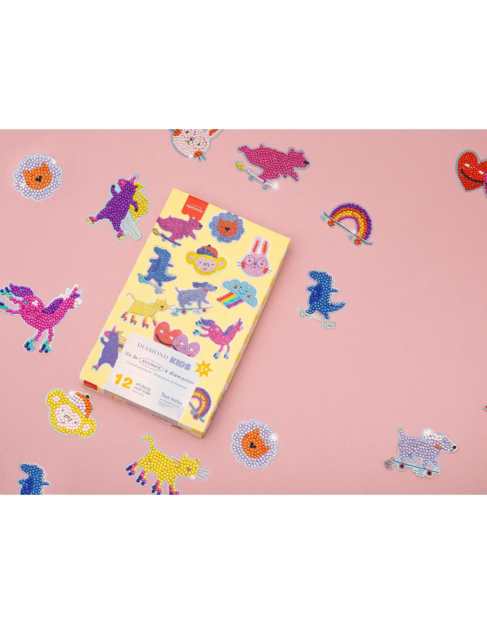 La petite épicerie Diamond kids - stickers gourmande