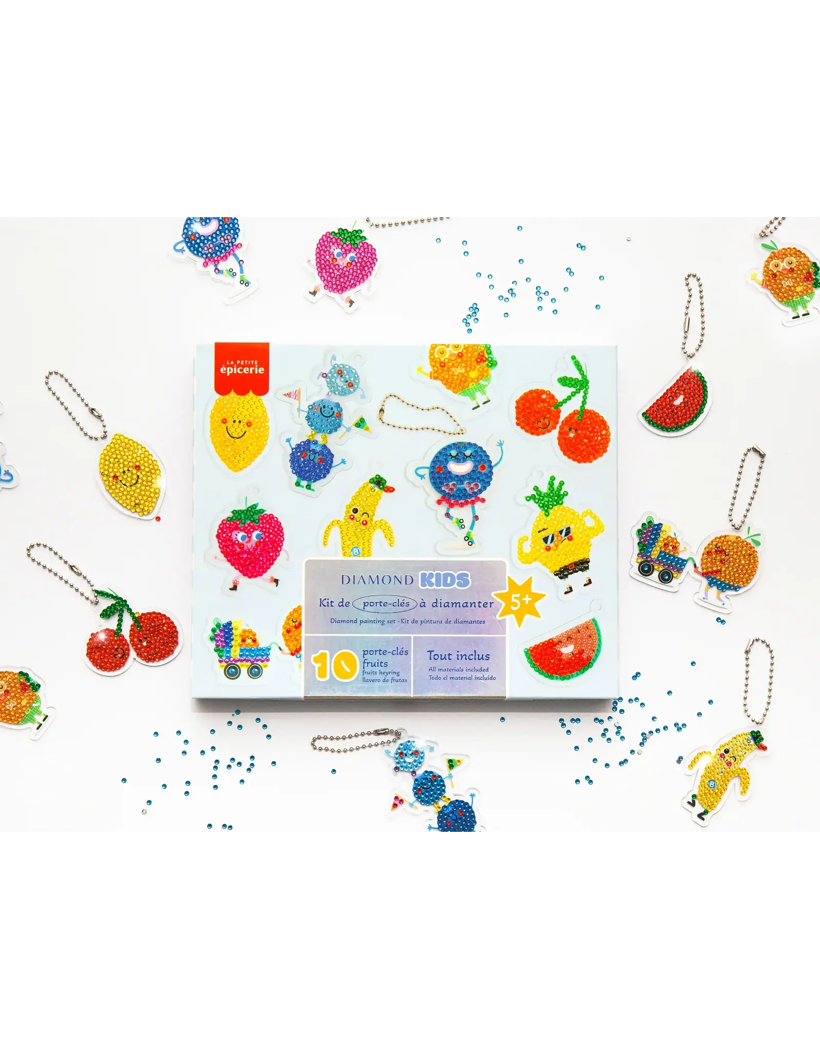 La petite épicerie Diamond kids - sleutelhangers