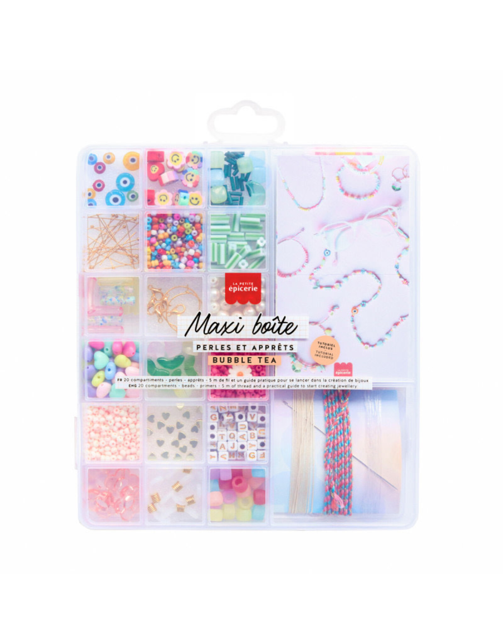La petite épicerie Maxi boite perles et apprets - bubble tea