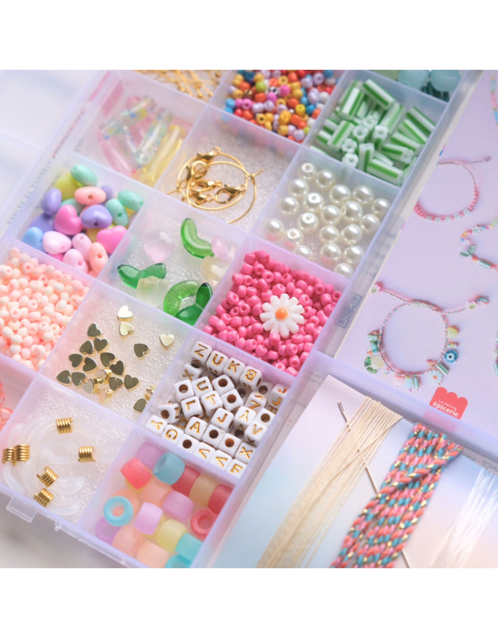 La petite épicerie Maxi boite perles et apprets - bubble tea