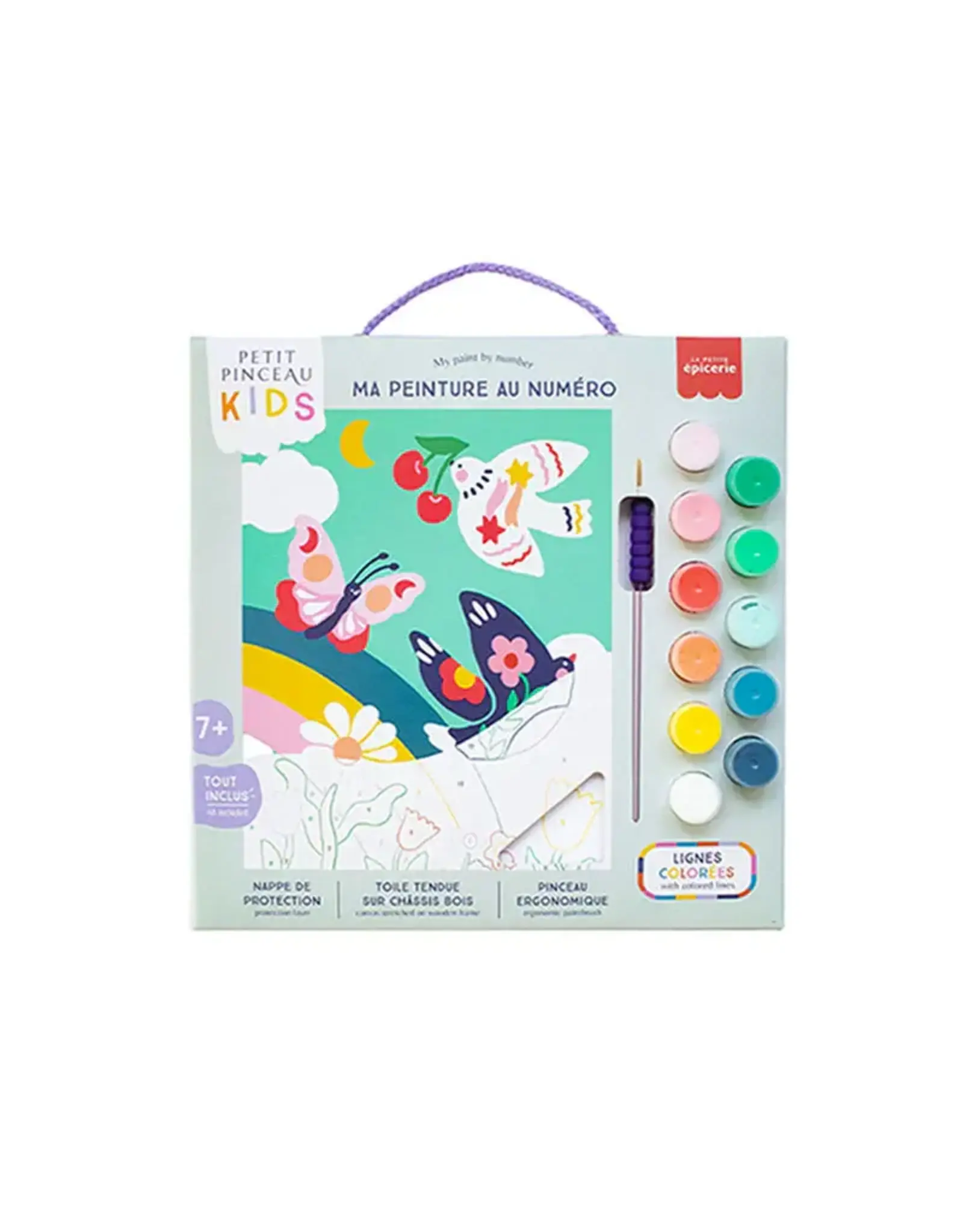 La petite épicerie Petit pinceau Kids Schilderen op nr - lente