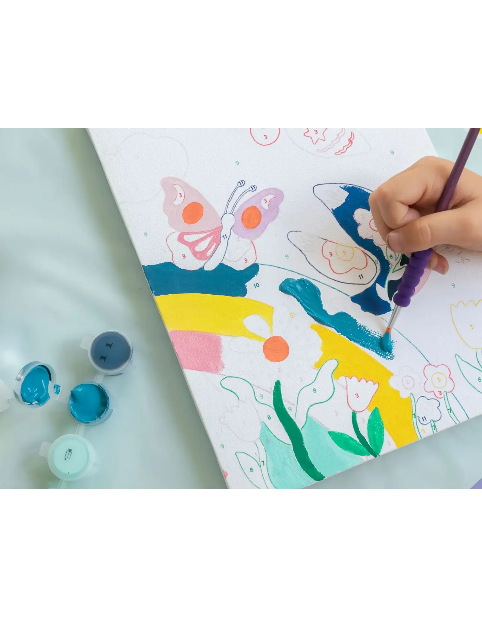 La petite épicerie Kids Schilderen op nr - lente