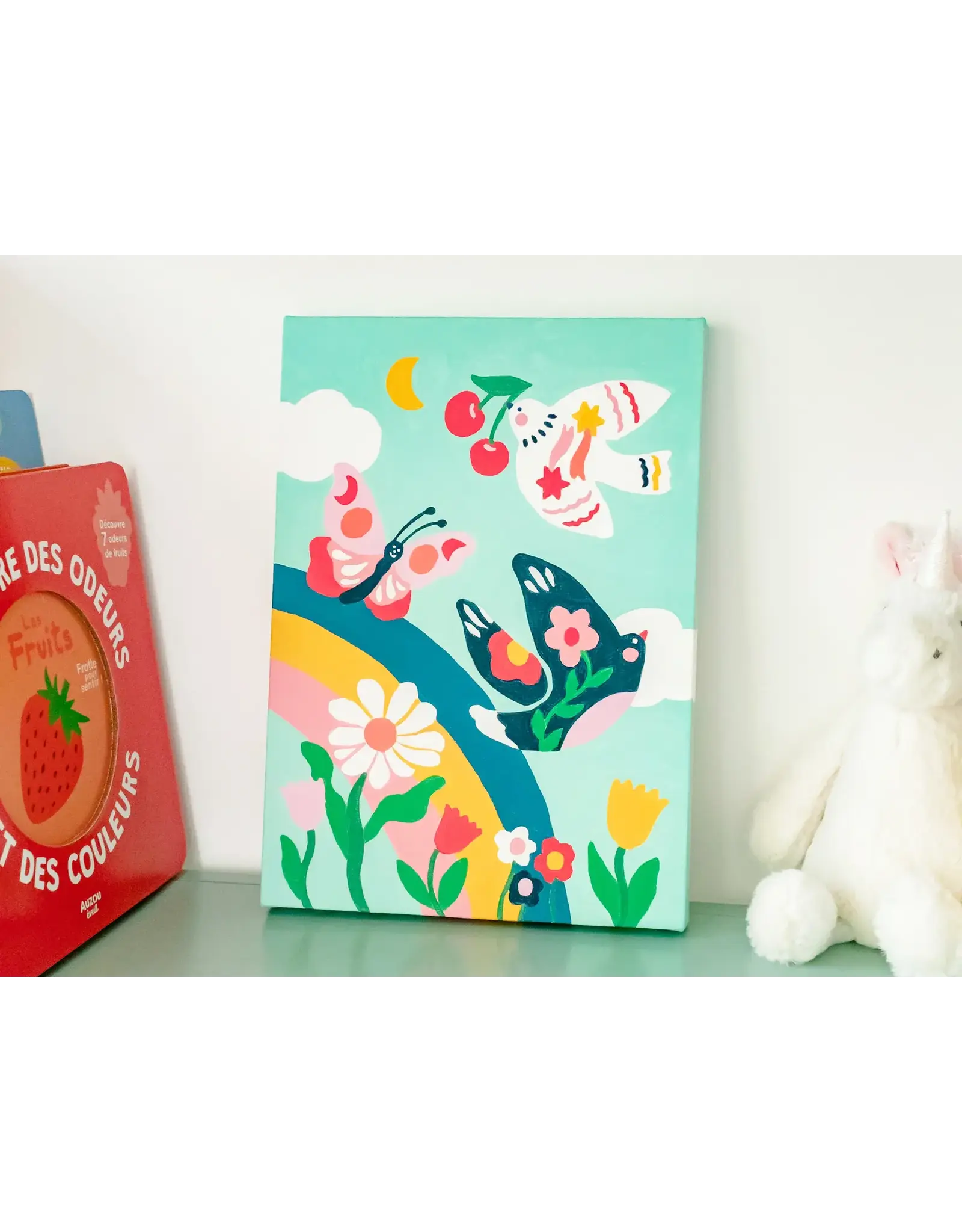 La petite épicerie Kids Schilderen op nr - lente