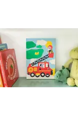 La petite épicerie Petit pinceau Kids Schilderen op nr - wouf brandweer