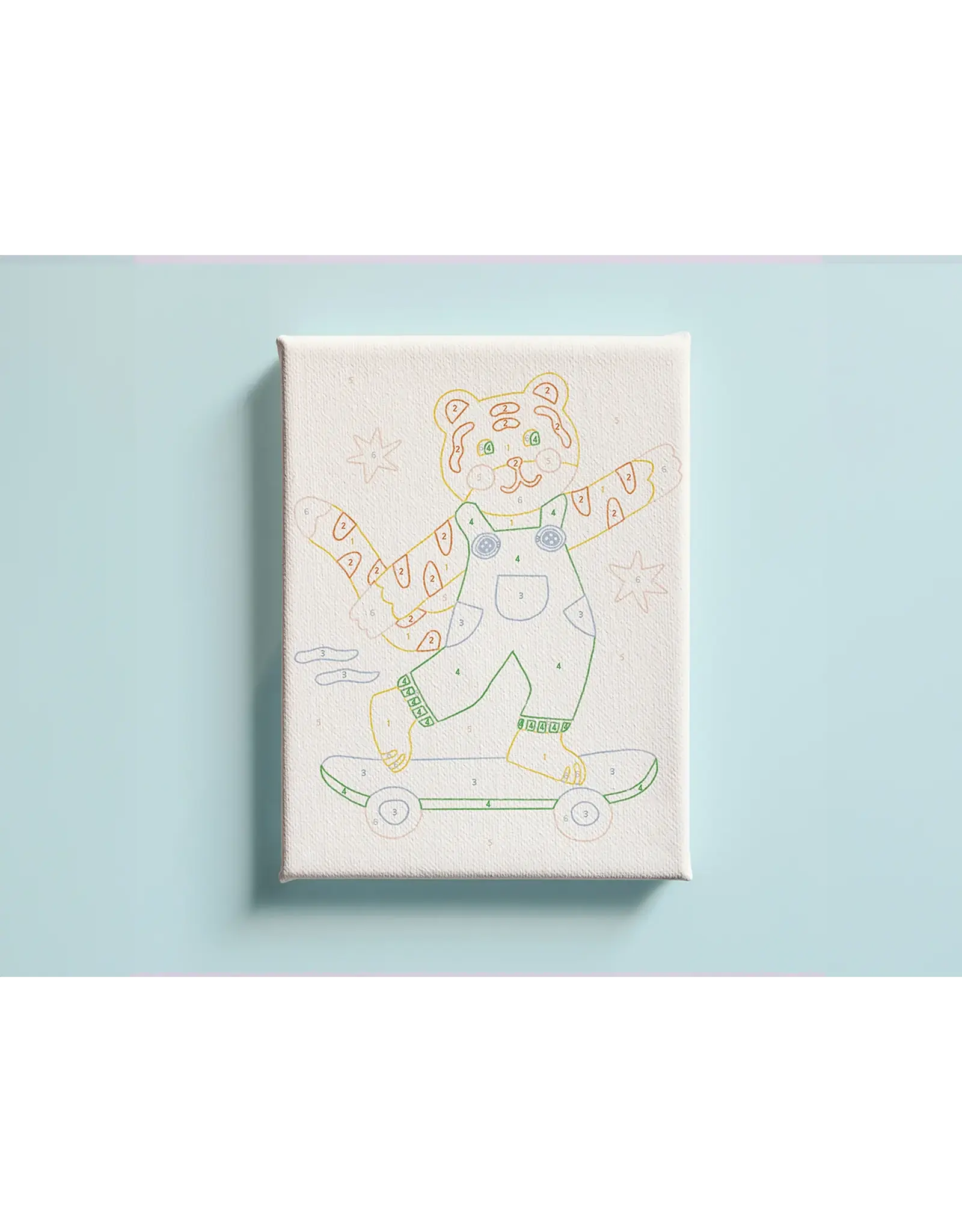 La petite épicerie Petit pinceau kids Schilderen op nr - titi skate