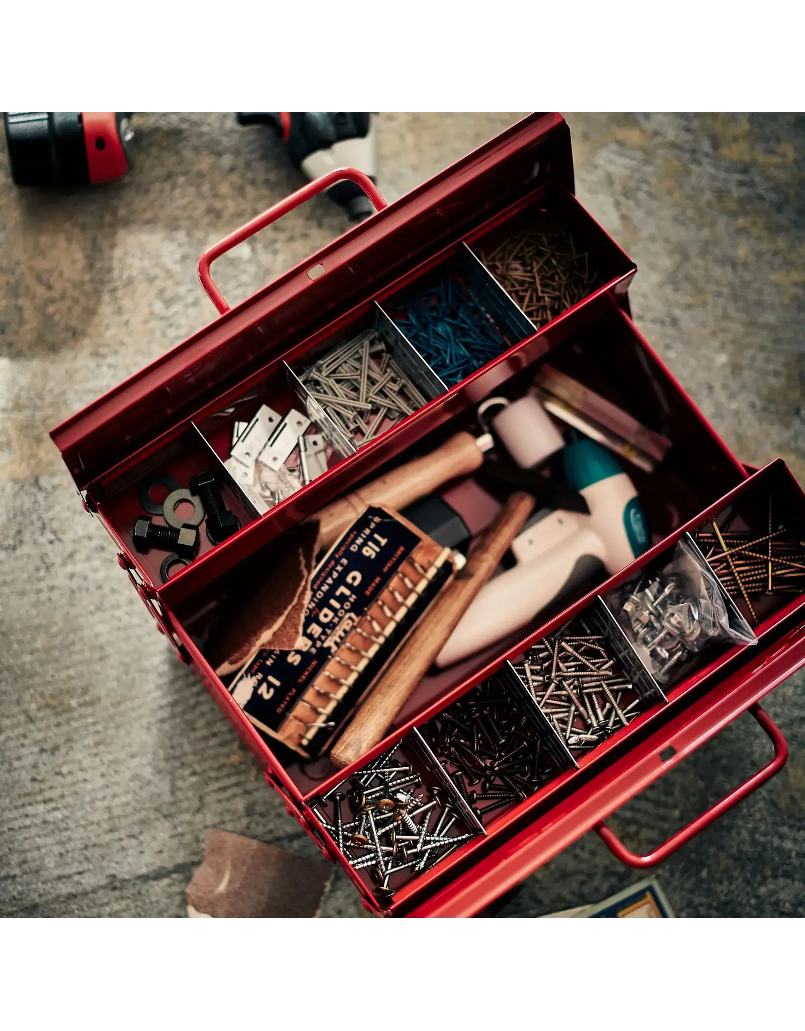 Toyo steel Tool box st-350 Rood