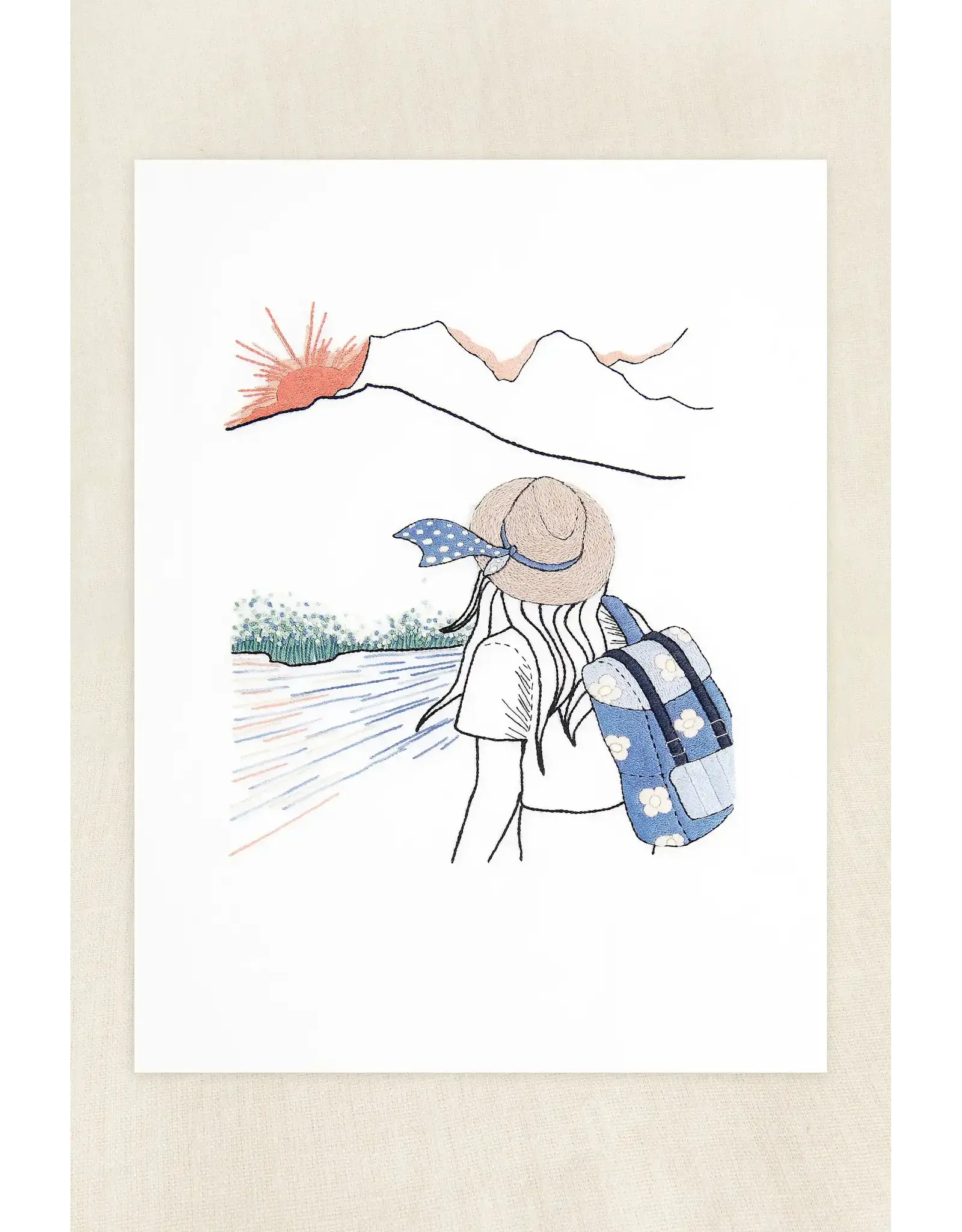 DMC Borduurkit - backpacker