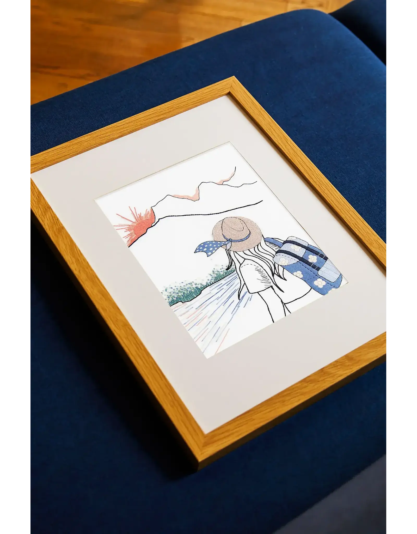 DMC Borduurkit - backpacker