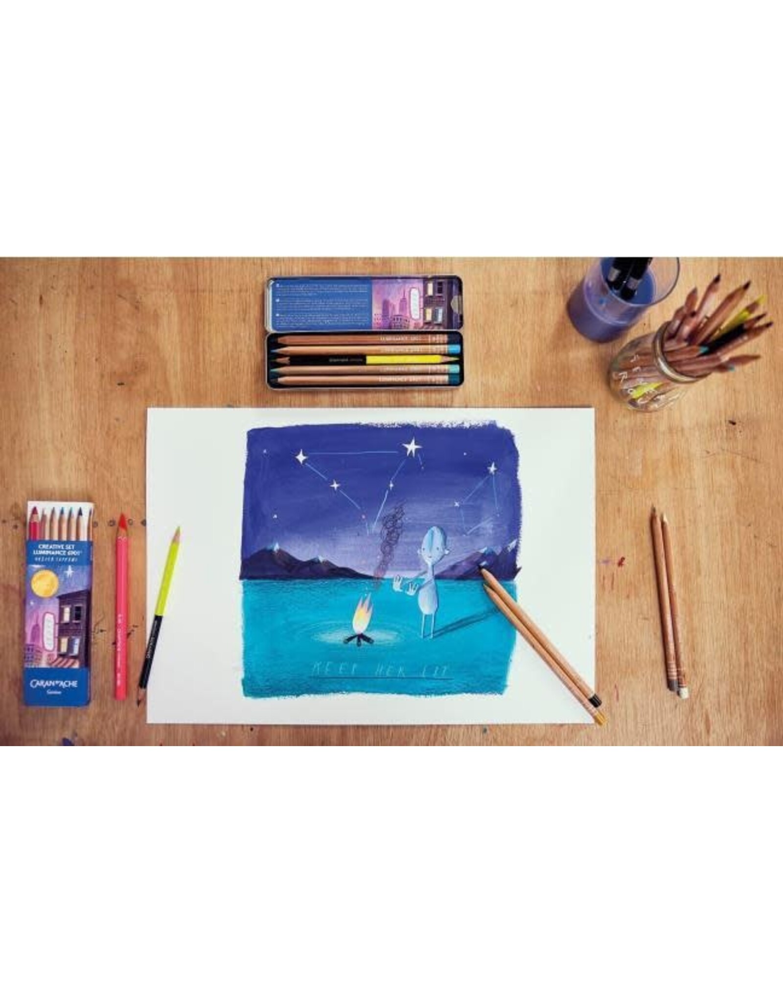 Caran d’Ache Creatieve set Luminance Oliver Jeffers