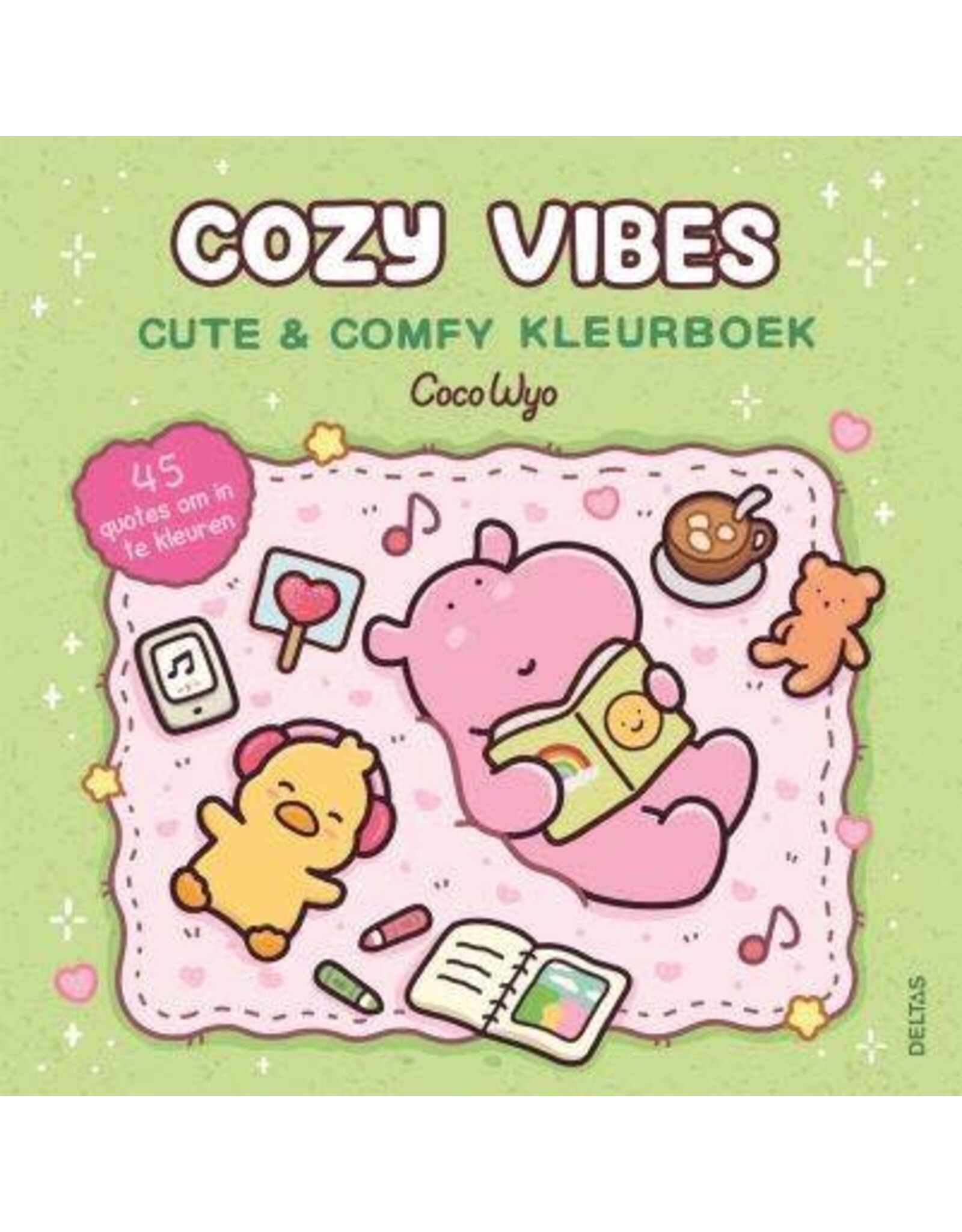 Deltas Cozy kleurboek - cozy vibes