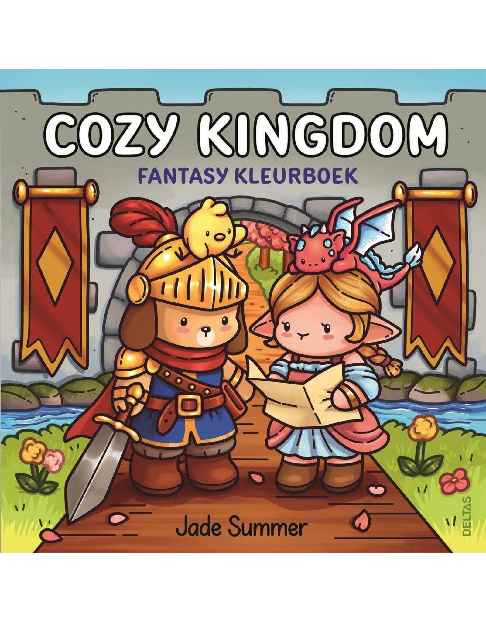 Deltas Cozy kleurboek - cozy kingdom