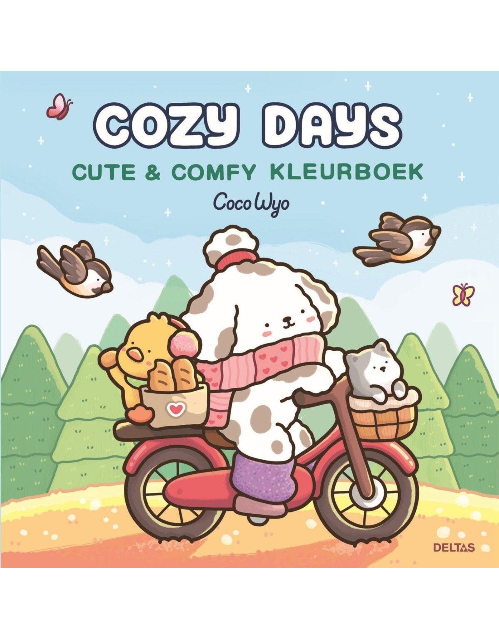 Deltas Cozy kleurboek - Coco Wyo - cozy days